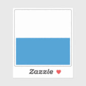 Flagge Luzerns, Schweiz Aufkleber (Blatt)