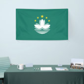 Flagge Macaus (chinesische Region) Banner (Messeveranstaltung)