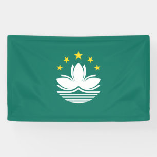 Flagge Macaus (chinesische Region) Banner