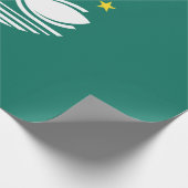 Flagge Macaus (chinesische Region) Geschenkpapier (Ecke)