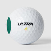 Flagge Macaus (chinesische Region) Golfball (Logo)