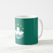 Flagge Macaus (chinesische Region) Kaffeetasse (VorderseiteRechts)