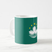 Flagge Macaus (chinesische Region) Kaffeetasse (Vorderseite Links)