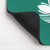 Flagge Macaus (chinesische Region) Mousepad (Ecke)