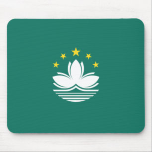 Flagge Macaus (chinesische Region) Mousepad