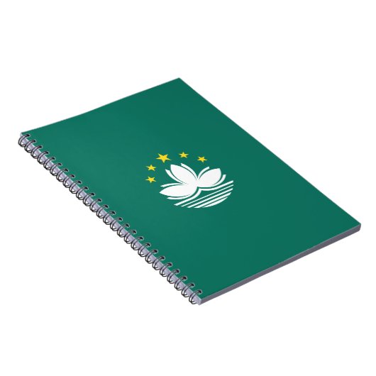Flagge Macaus (chinesische Region) Notizblock (Rechte Seite)
