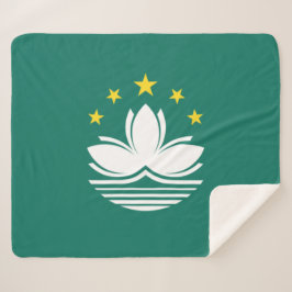 Flagge Macaus (chinesische Region) Sherpadecke