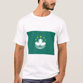 Flagge Macaus (chinesische Region) T-Shirt