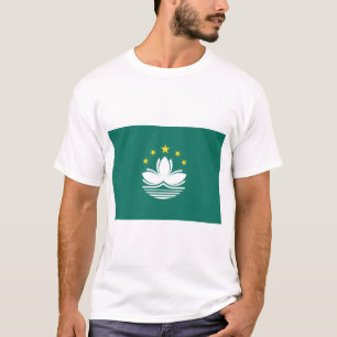Flagge Macaus (chinesische Region) T-Shirt