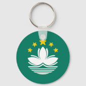 Flagge Macaus Schlüsselanhänger (Vorderseite)