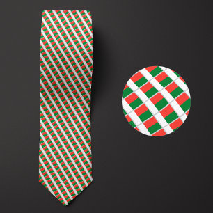 Flagge Madagaskar-Muster Krawatte