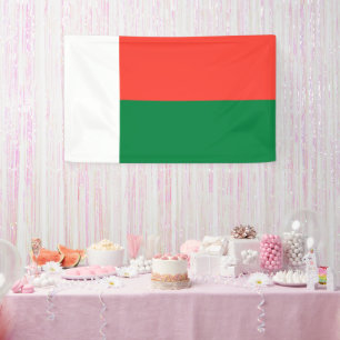 Flagge Madagaskars Banner