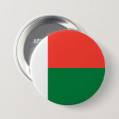 Flagge Madagaskars Button (Vorne & Hinten)
