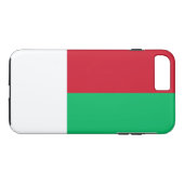 Flagge Madagaskars Case-Mate iPhone Hülle (Rückseite (Horizontal))