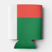 Flagge Madagaskars Dosenkühler (Rückseite)