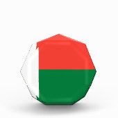 Flagge Madagaskars Fotoblock (Vorderseite)