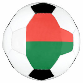 Flagge Madagaskars Fußball