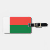 Flagge Madagaskars Gepäckanhänger (Vorderseite horizontal)