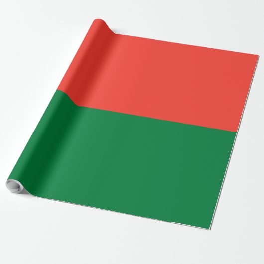 Flagge Madagaskars Geschenkpapier (Ungerollt)