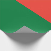 Flagge Madagaskars Geschenkpapier (Ecke)