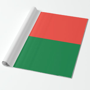 Flagge Madagaskars Geschenkpapier