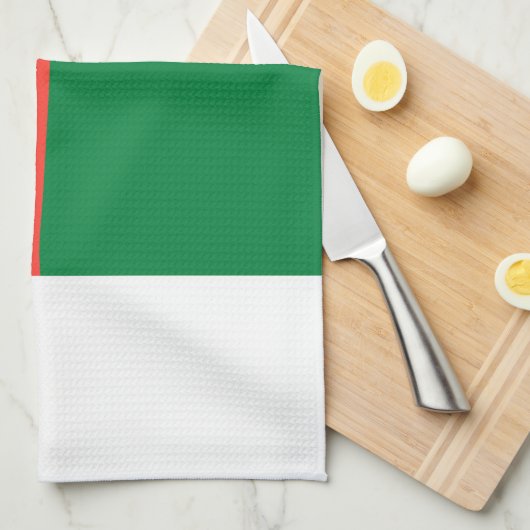 Flagge Madagaskars Geschirrtuch (Viertel Falte)