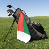 Flagge Madagaskars Golfhandtuch (Gras)