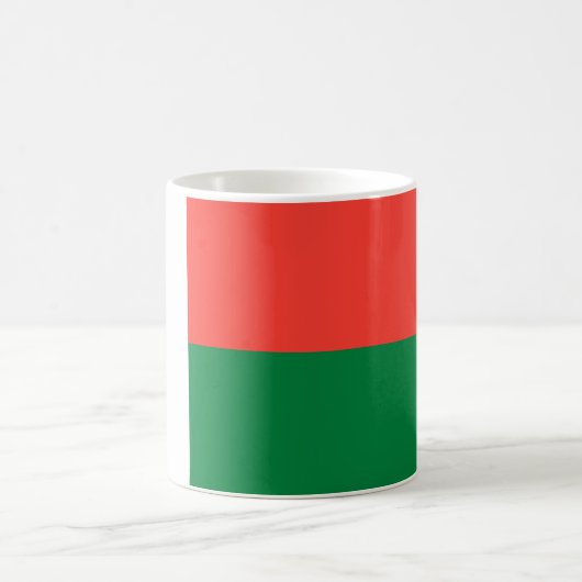 Flagge Madagaskars Kaffeetasse (Mittel)