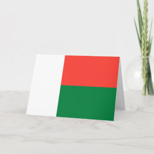 Flagge Madagaskars Karte