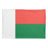 Flagge Madagaskars Kissenbezug (Rückseite)