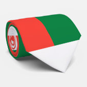Flagge Madagaskars Krawatte (Gerollt)