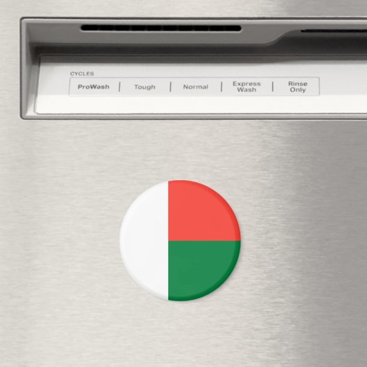 Flagge Madagaskars Magnet (In Situ (Geschirrspüler))