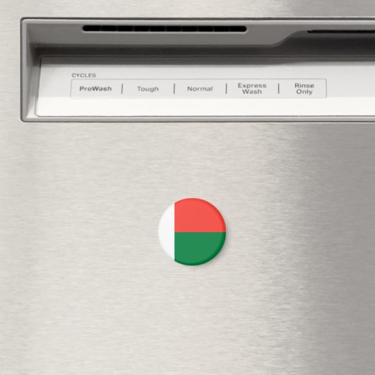 Flagge Madagaskars Magnet (In Situ (Geschirrspüler))