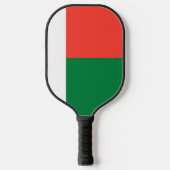 Flagge Madagaskars Pickleball Schläger (Vorderseite)