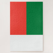 Flagge Madagaskars Puzzle (Vertikal)
