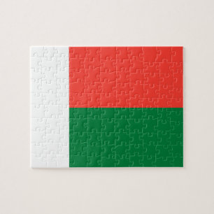 Flagge Madagaskars Puzzle