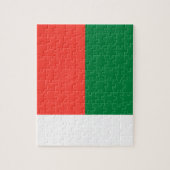 Flagge Madagaskars Puzzle (Vertikal)