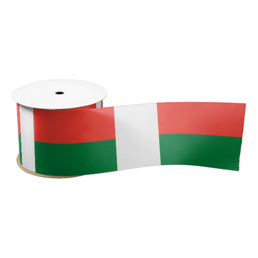 Flagge Madagaskars Satinband (Spule)