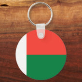 Flagge Madagaskars Schlüsselanhänger (Vorderseite)