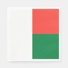 Flagge Madagaskars Serviette