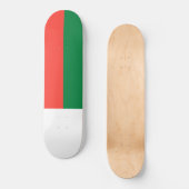 Flagge Madagaskars Skateboard (Vorderseite)