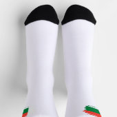 Flagge Madagaskars Socken (Oben)