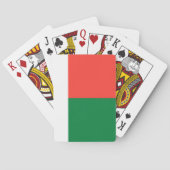 Flagge Madagaskars Spielkarten (Rückseite)