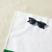 Flagge Madagaskars Strandtuch (Beispiel)