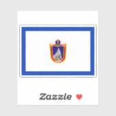 Flagge Maipú, Chile Aufkleber (Blatt)