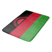 Flagge Malawis Badematte (Schrägansicht)