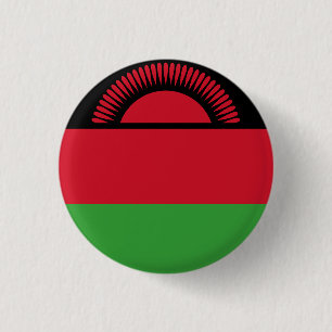 Flagge Malawis Button