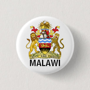Flagge Malawis Button