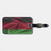 Flagge Malawis Gepäckanhänger (Rückseite horizontal)
