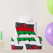 Flagge Malawis Geschenkpapier